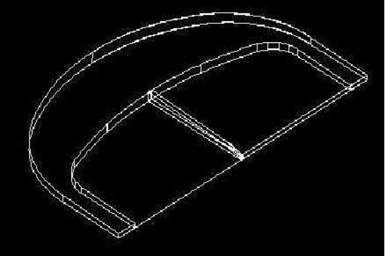 CAD三維建模梳子教程 CAD三維建模梳子教程