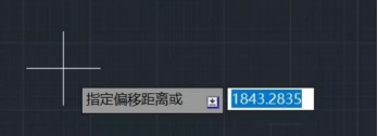 CAD如何通過(guò)兩點(diǎn)確定偏移距離？