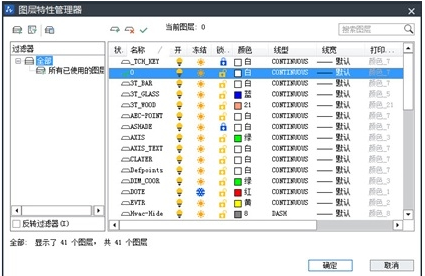 CAD圖層管理功能怎么用？