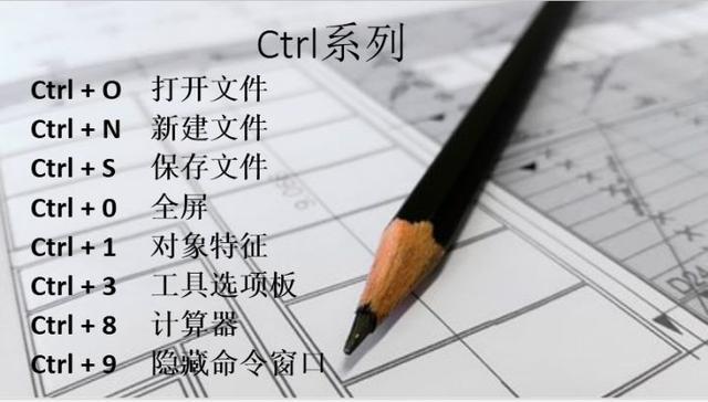 新手福利：清收下這些CAD快捷鍵吧！